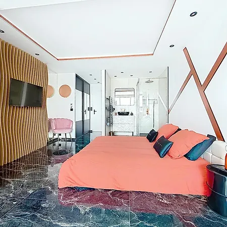 Luxe L'aphrodite C49 Avec Terrasse Vue Au Village Naturiste Héliopolis Appartement Agde